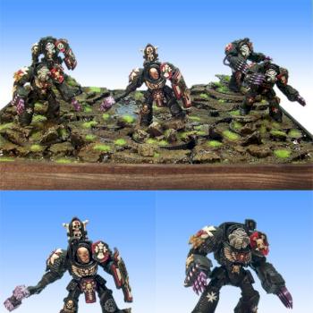 Black Templar Terminator Squad -Better pics by hashmallum