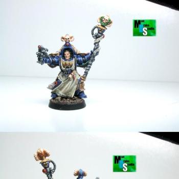 Tigurius Chief Librarian of the Ultramarines by miniDrake