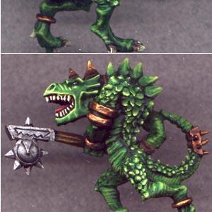 New Lizardmen Kroxigor by Aschul