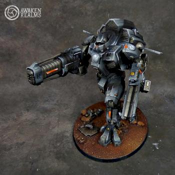 Tau Empire Y'Vahra Battlesuit by Awaken Realms