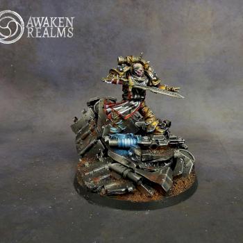 Imperial Fists / Black Templars Emperor's Champion Sigismund by Awaken Realms