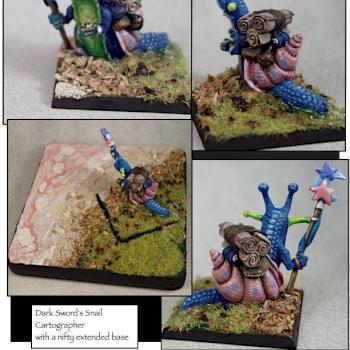 Gary the snail cartographer by ALizardInCrimson