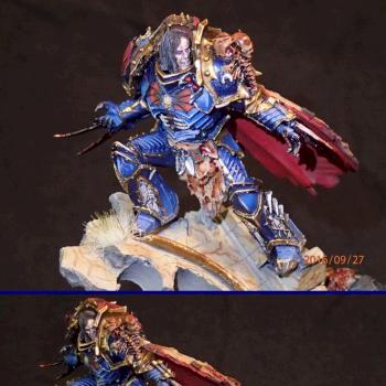 KONRAD CURZE PRIMARCH OF THE NIGHT LORDS by 1v4n