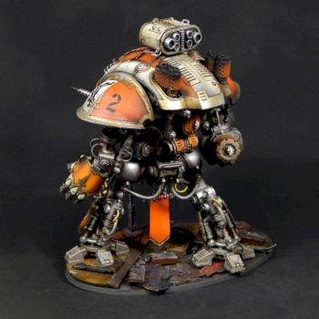 Orange Raven Imperial knight by Yaroslav