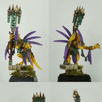 Skink priest from Rio by Loki.pique