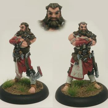 Guild Ball Butchers - Ox by MiniatureBrushwork