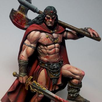 Conan the barbarian king by Evil Lord of Serbia