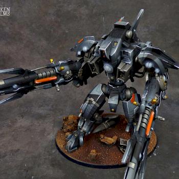 Tau Empire R'Varna Battlesuit by Awaken Realms