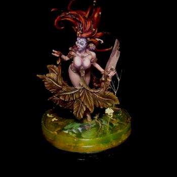 Flower witch kingdom death monster by Pierba