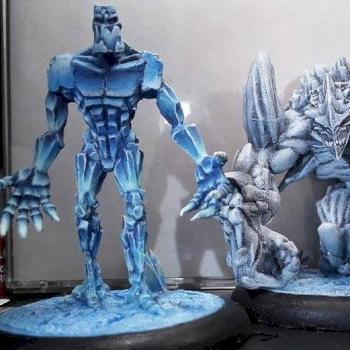 Malifaux ice golems - old and new by Nagash FFC