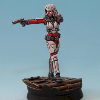 Alteria the Enforcer (Bombshell miniatures) by Astorderire