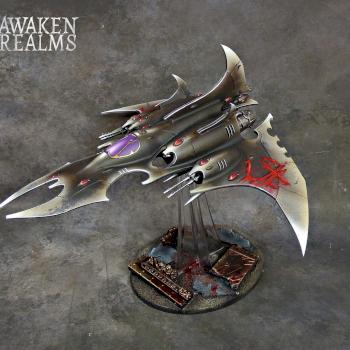 Dark Eldar Razorwing Jetfighter by Awaken Realms