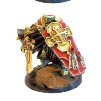 Paladin of the order of the wall, Protectorate of Menoth, Warmachine by pip