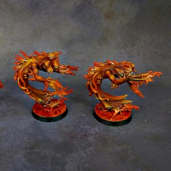 Flamers of Tzeentch by Awaken Realms