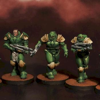 Scale 75 - Fallen Frontiers - Ares troopers by dr_ether