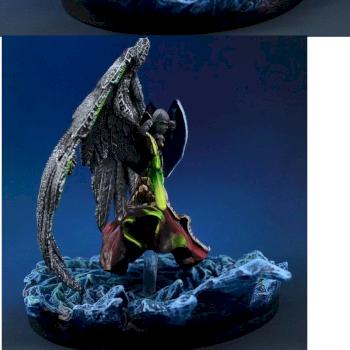 Deva, Angel - Reaper Bones miniature by BigBeefyProductions