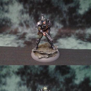 Gastone Crosse Warmachine Mercenary by chaos spawn