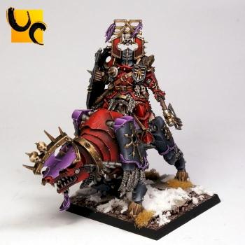 Chaos Lord on Juggernaught by UnlimitedColours