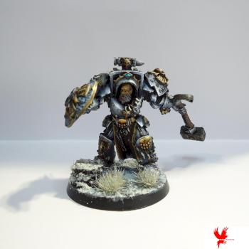 Arjac Rockfist, Space Wolves by RedRavonMinis