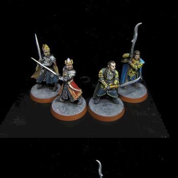 The Last Alliance: Elrond- Isildur- Gil Galad- Elendil. by Darroba