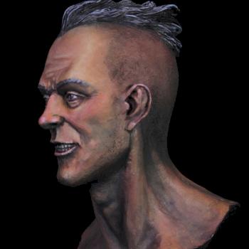 Anonymus bust after Banshee by Bruce Cualquiera