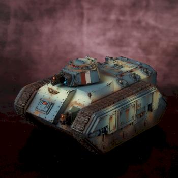 Astra Militarum - Imperial Guard Chimera Steel Legion by highelf