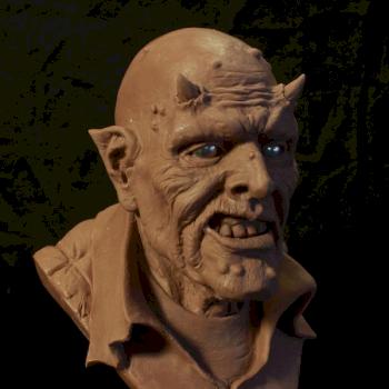 Zepar The Fallen Bust 220mm by Savagemind666