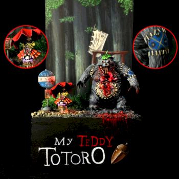 Iron Painter Round 4 - My Teddy Totoro by Wormstrum