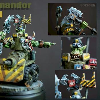 Kommandor Ork Blood-Axes by Gotzork