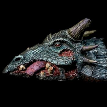 Skyrim diorama - Dovakhiin - Dragonslayer by RedRavonMinis