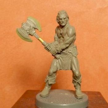 Barbarian 32mm (for the Zombicide Black Plague edition) by gael