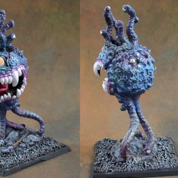 Eye Beast, Reaper Bones miniature by BigBeefyProductions