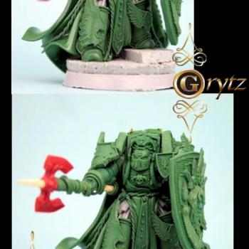 Blood Angels terminator Librarian by GRYTZminis