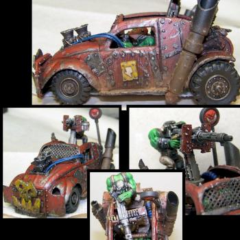 Ork War Buggy "Waaaggbuggy" by kxtrey