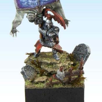 Blood Dragon Vampire Battle Standard Bearer by smok