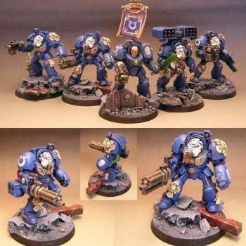 Heavy Armoured Infantery - Space Marine Terminators by Frimini