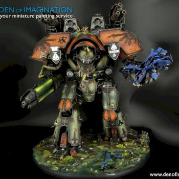 Nurgle WarLord Titan by DEN of IMAGINATION