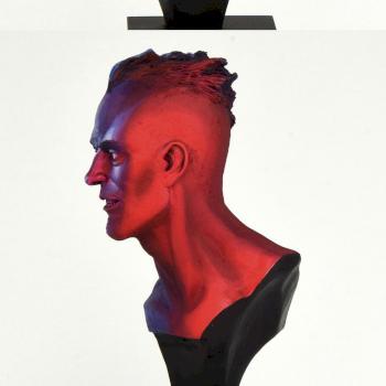 Anonymous Bust Neon by jaime de garnica