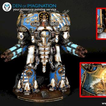 Warmaster Heavy Battle Titan! Epic scale. by DEN of IMAGINATION