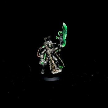 Necron Lord by warhamsterpainting