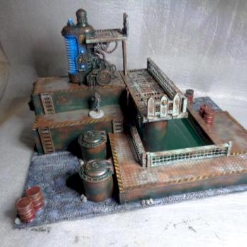 sector mechanicus thermic plasma transformer facility by thecat