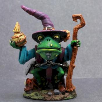 Dark Sword Frog Wizard by superbug983