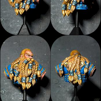 Petri Dwarf bust 54mm by Pierba