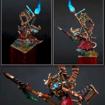 Skaven Warlord of Island of Blood by wolfen