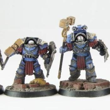 Ultramarine Cataphractii terminators by PaintMyBits