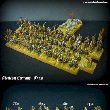 Medieval Germany (15mm) IV/13a DBA army by Maciejus_exe