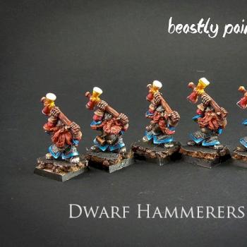 Dwarf Hammerers by mis3q