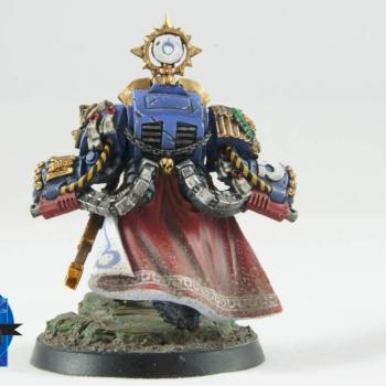 Marneus Calgar. Ultramarine chapter master.(rear) by PaintMyBits