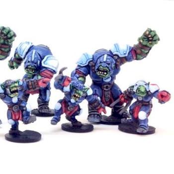 Dreadball Marauder Team by burbidge