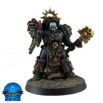 Ultramarine terminator chaplain by PaintMyBits